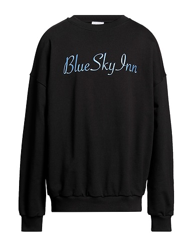 BLUE SKY INN Sweatshirt Black 100% Cotton, Elastane
