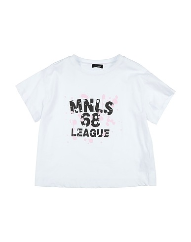 MONNALISA T-shirt White 100% Cotton