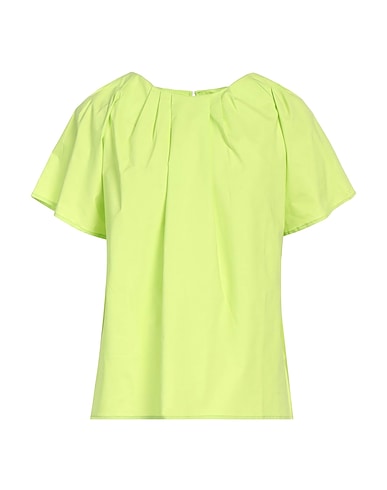 ROSÉ A POIS Top Lime green 100% Cotton