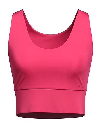 EA7 Top Fuchsia 86% Polyester, 14% Elastane