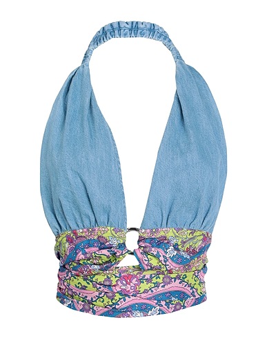 GAëLLE Paris Top Blue 100% Cotton