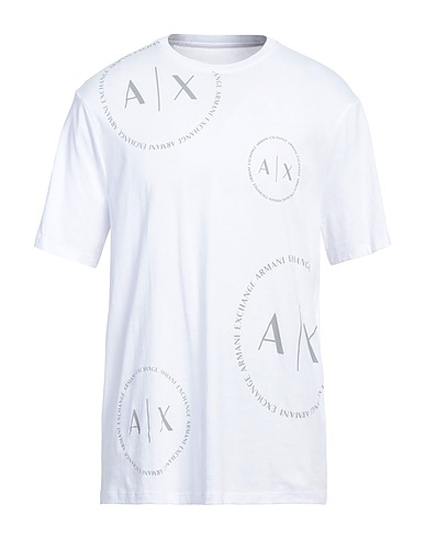 ARMANI EXCHANGE T-shirt White 100% Cotton