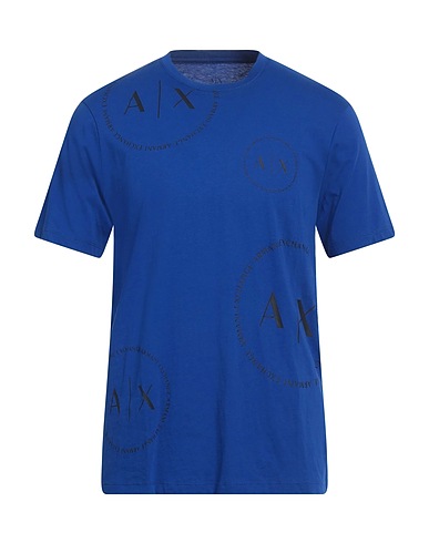 ARMANI EXCHANGE T-shirt Blue 100% Cotton