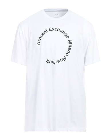 ARMANI EXCHANGE T-shirt Bianco 100% Cotone