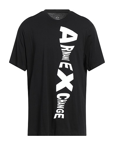 ARMANI EXCHANGE T-shirt Black 100% Cotton
