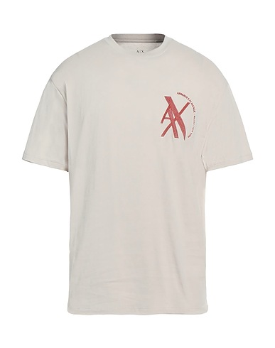 ARMANI EXCHANGE T-Shirt Beige 100% Baumwolle