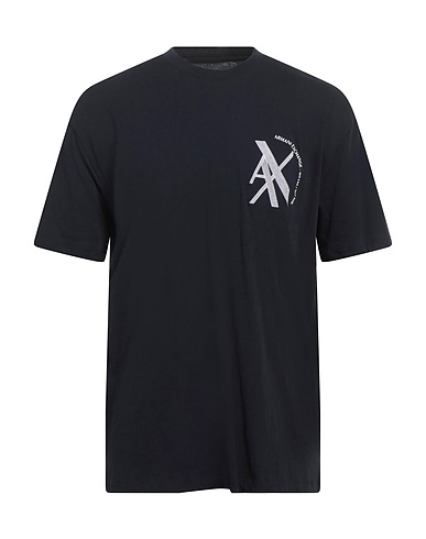 ARMANI EXCHANGE T-shirt Midnight blue 100% Cotton