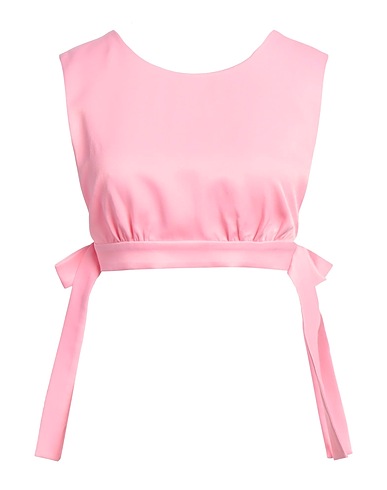 MSGM Top Pink 100% Viscose