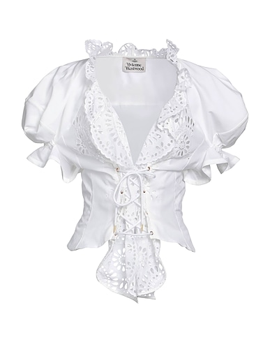 VIVIENNE WESTWOOD Solid colour shirts & blouses 100% Cotton