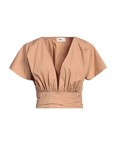 AKEP Top Khaki 100% Cotone