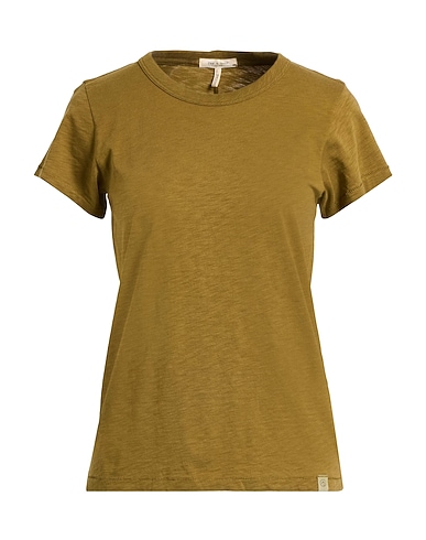 RAG & BONE Basic T-shirt Military green 100% Pima Cotton