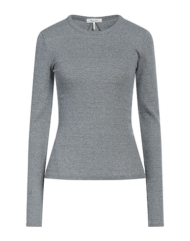 RAG & BONE T-shirt Grey 48% Cotton, 48% Polyester, 4% Elastane