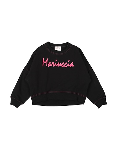 MARIUCCIA Sweatshirt Black 100% Cotton