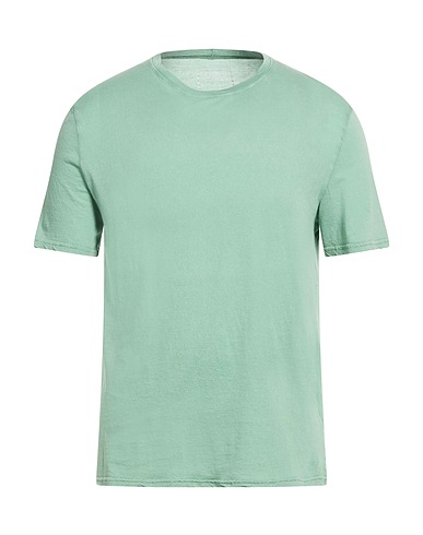 FEDELI T-shirt Verde salvia 100% Cotone