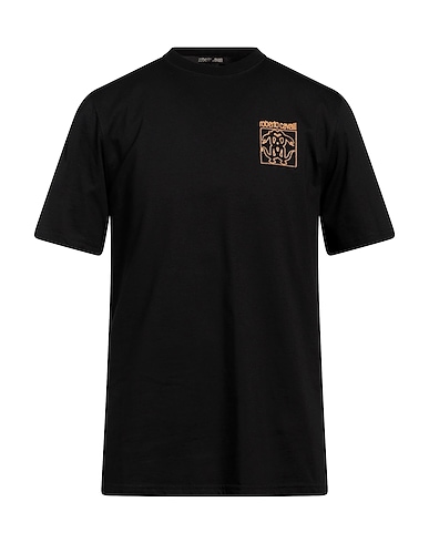 ROBERTO CAVALLI T-Shirt Schwarz 100% Baumwolle