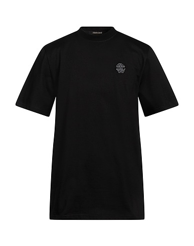 ROBERTO CAVALLI T-shirt Black 100% Cotton
