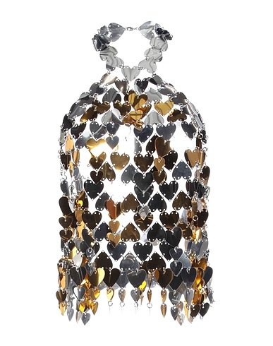 RABANNE Top Gold 60% Plastic, 40% Brass