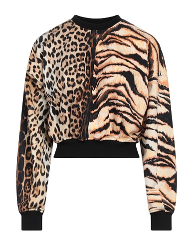 ROBERTO CAVALLI Sweatshirt Beige 100% Cotton