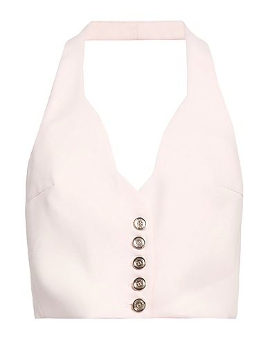 PINKO Top Light pink 98% Polyester, 2% Elastane