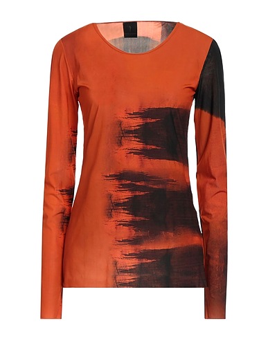 MASNADA T-shirt Rust 100% Cotton