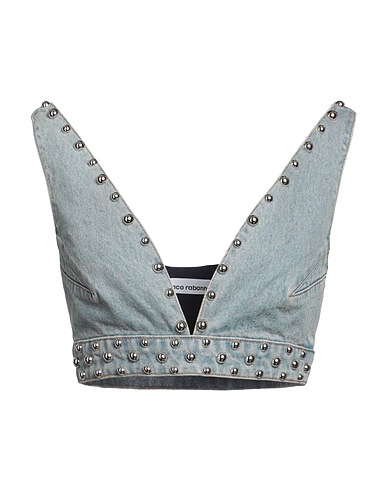 RABANNE Top Blue 100% Cotton