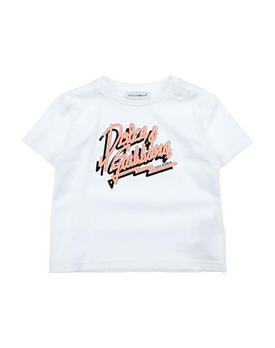 DOLCE&GABBANA T-shirt White 100% Cotton, Polyurethane