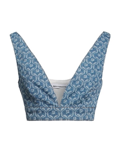 RABANNE Top Blue 100% Cotton