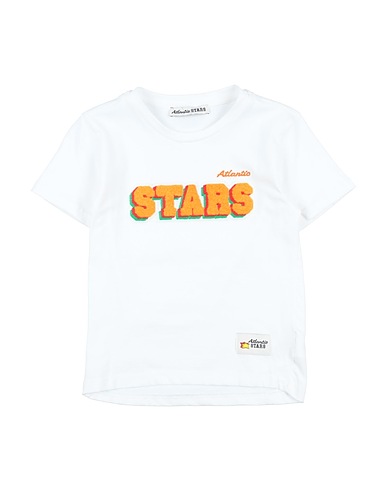 ATLANTIC STARS T-Shirt Weiß 100% Baumwolle