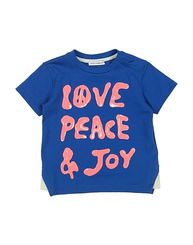 DOLCE&GABBANA T-shirt Blue 100% Cotton