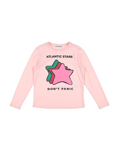 ATLANTIC STARS T-shirt Rosa chiaro 100% Cotone