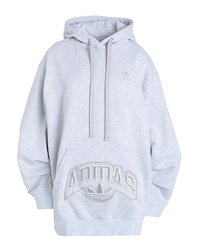 ADIDAS ORIGINALS Hooded track jacket  CS OS HOODIE
 Light grey 100% Cotton