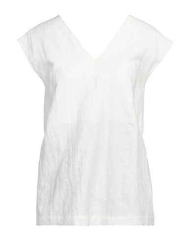 ALPHA STUDIO Top White 60% Linen, 30% Viscose, 10% Polyamide