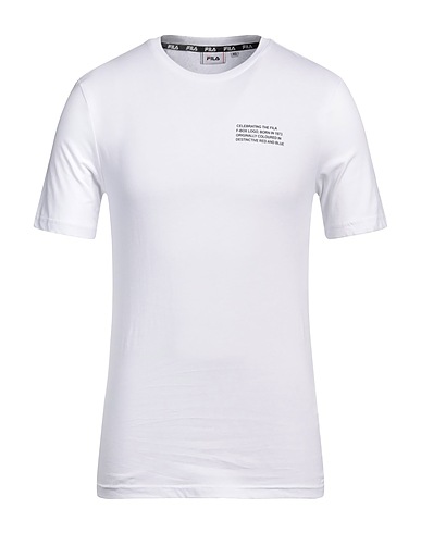FILA T-shirt White 100% Cotton