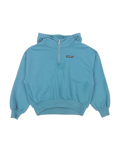CONVERSE Felpa OVERSIZED HALF ZIP HOODIE
 Carta da zucchero 57% Cotone, 38% Poliestere, 5% Elastan