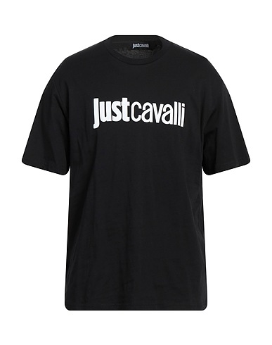 JUST CAVALLI T-shirt Black 100% Cotton
