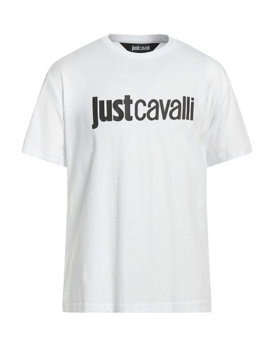 JUST CAVALLI T-shirt White 100% Cotton