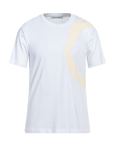 TRUSSARDI T-shirt White 100% Cotton