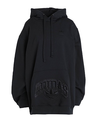 ADIDAS ORIGINALS Hooded track jacket  Black 100% Cotton