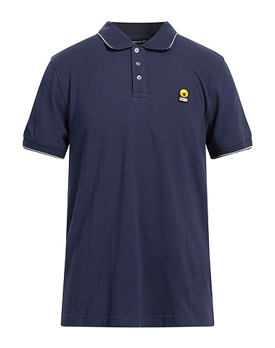 CIESSE PIUMINI Polo shirt Navy 100% Cotton, Polyester