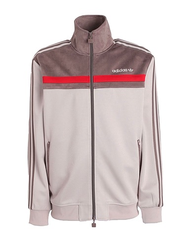 ADIDAS ORIGINALS Sweatshirt PREM TT Light brown 95% Polyester, 5% Elastane