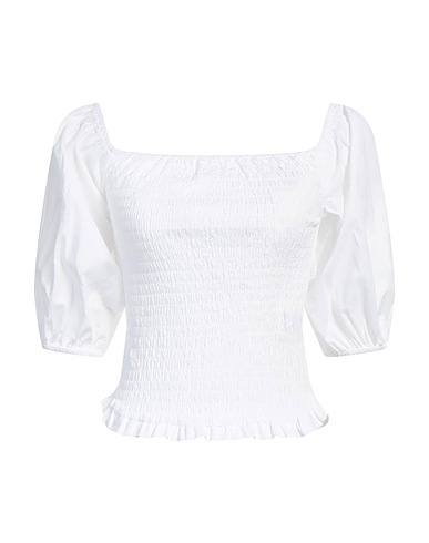SILVIAN HEACH Top White 100% Cotton