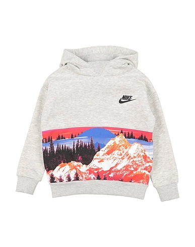 NIKE Hooded track jacket  B NSW SNOW DAY FLC AOP PO
 60% Cotton, 40% Polyester