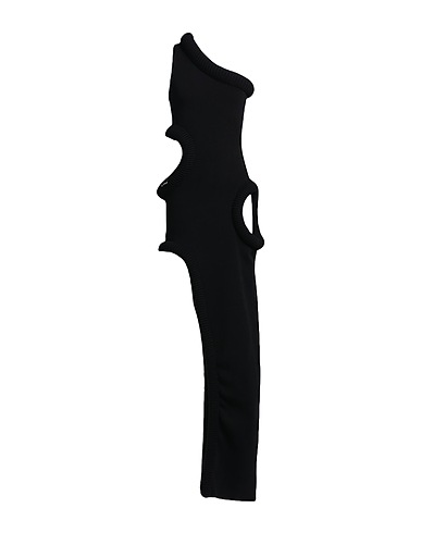 OFF-WHITE™ Long dress Black 70% Viscose, 30% Polyester