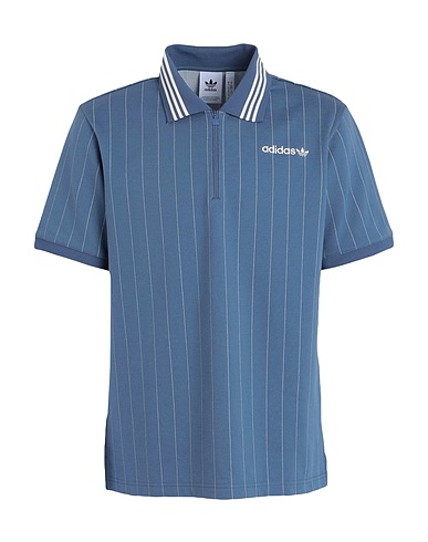 ADIDAS ORIGINALS Polo ZIP POLO
 Azul francés 100% Poliéster reciclado