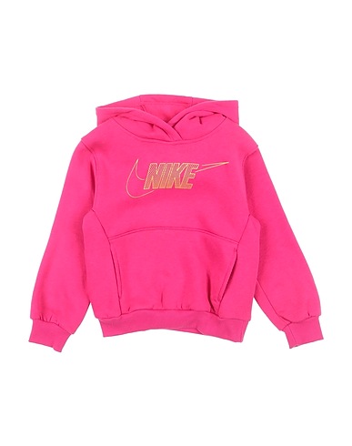 NIKE Sweatshirt K NSW CLUB FLC HDY SHNE
 Fuchsia 60% Cotton, 40% Polyester