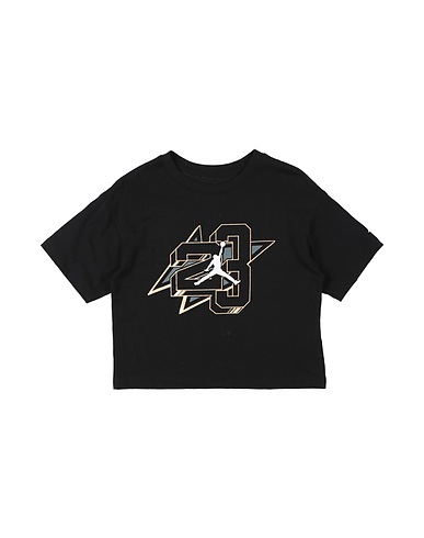 JORDAN T-shirt JUMPMAN SHINE SS TEE
 Black 60% Cotton, 40% Polyester
