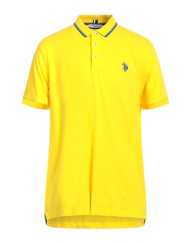 U.S.POLO ASSN. Polo Giallo 100% Cotone