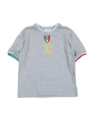 DOLCE&GABBANA T-shirt Gris 96% Coton, 4% Élasthanne