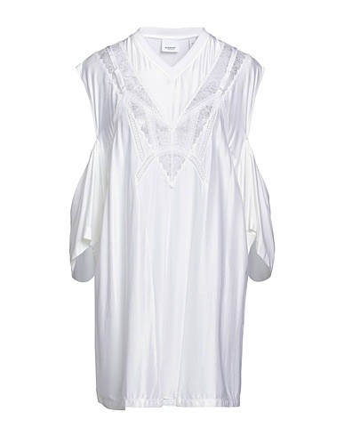 BURBERRY T-shirt Cream 85% Viscose, 15% Elastane, Polyamide