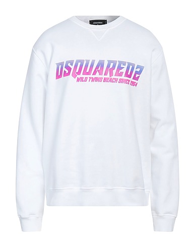 DSQUARED2 Sweatshirt White 100% Cotton